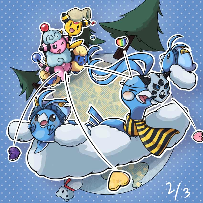 Twitterヘッダー ポケモン もふチル Ilustraciones Art Street