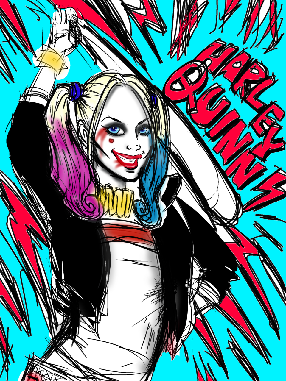 Harley Quinn スーサイドスクワッド Honey Kingandqueen イラスト Art Street アートストリート