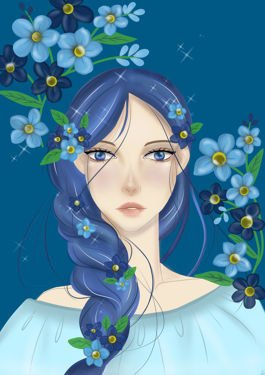 Forget Me Not Hellowin イラスト Art Street アートストリート