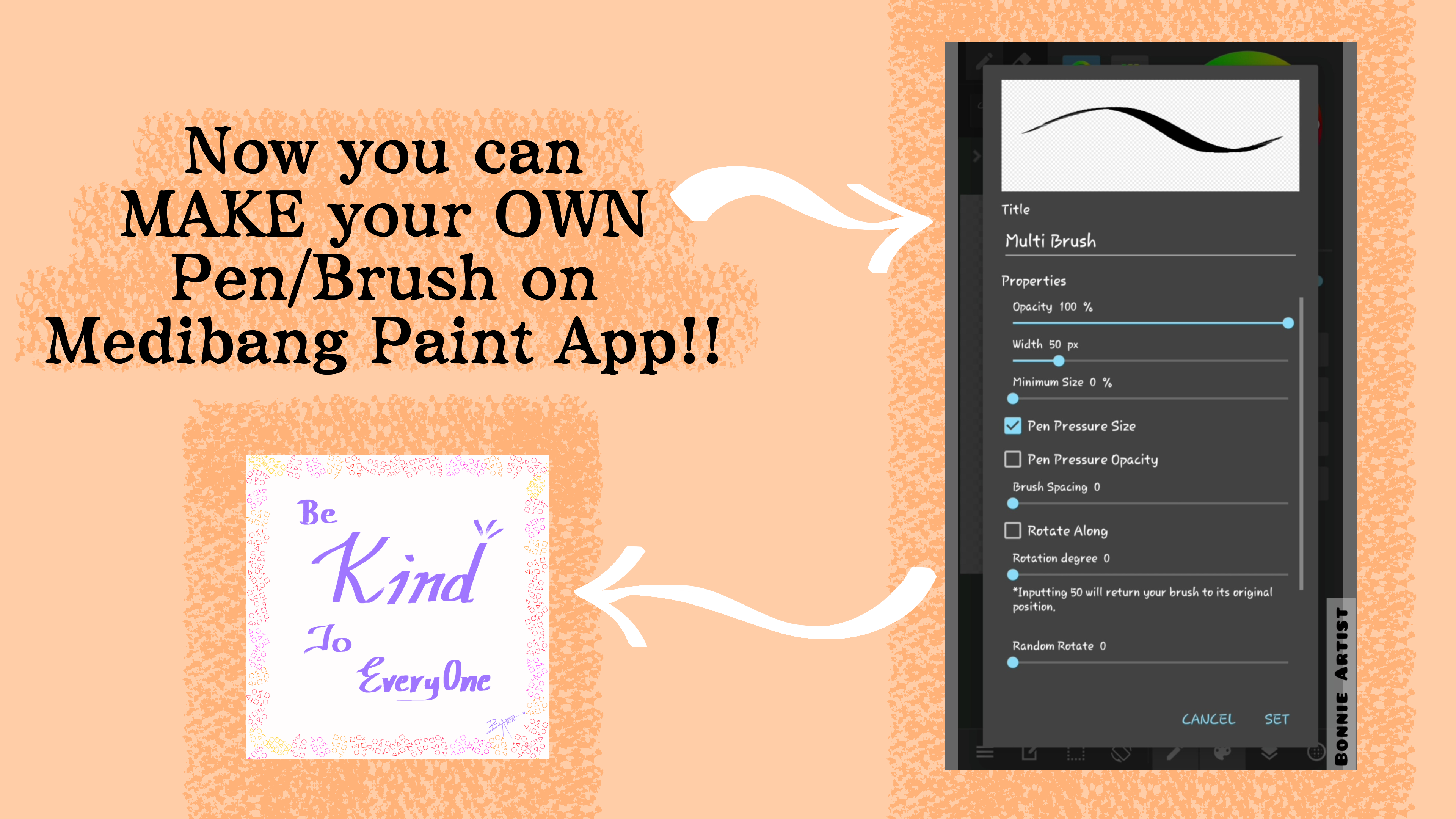 How to make your own Pen on Medibang (read desc) Byeol Illustrations