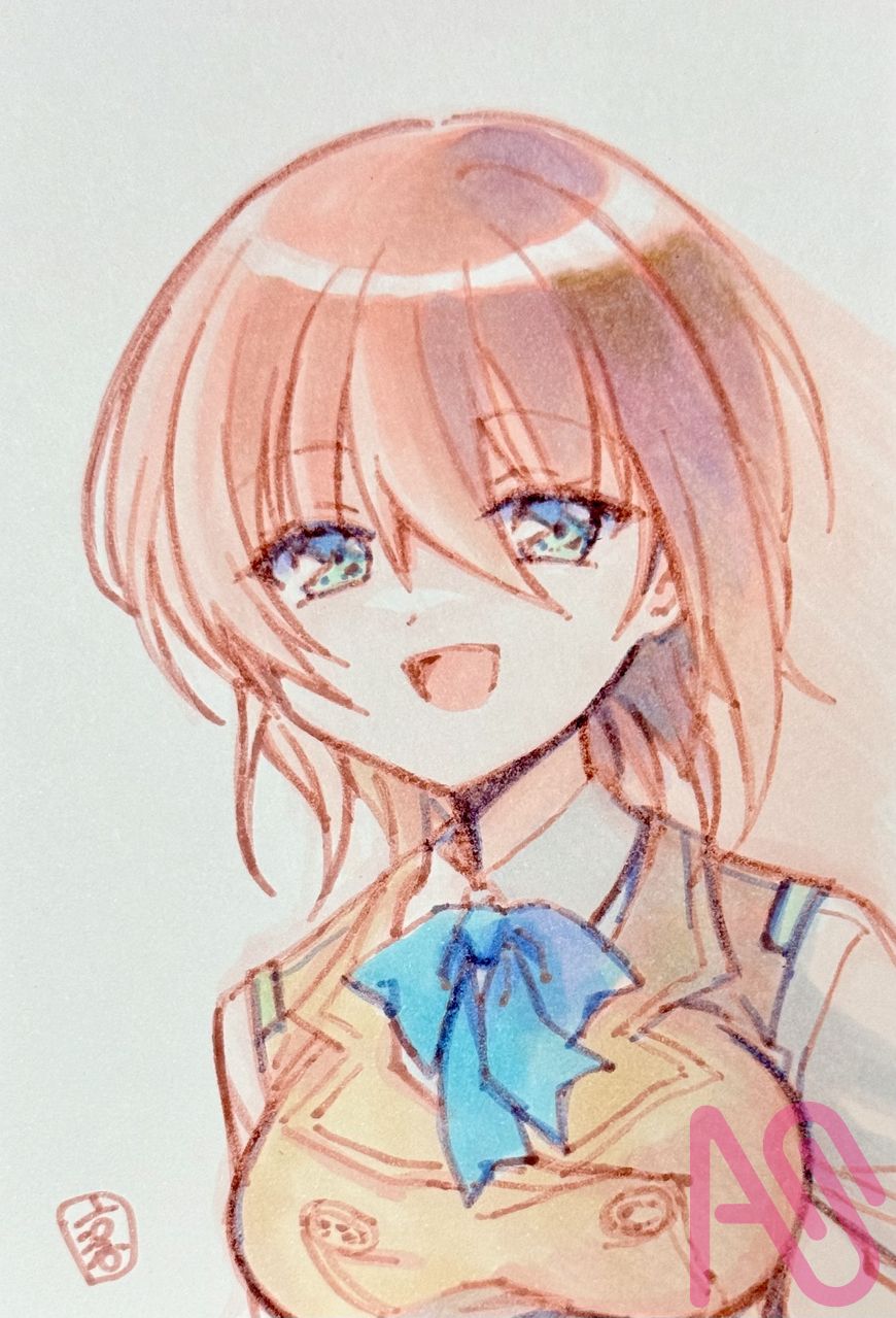 蒼井〜！ Illust of 池田淳 girl key analog ヘブバン 蒼井えりか