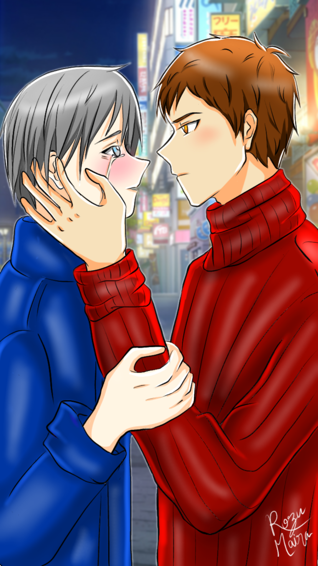 Love In the Streets of Tokyo rozu_maira - Illustrations ART street