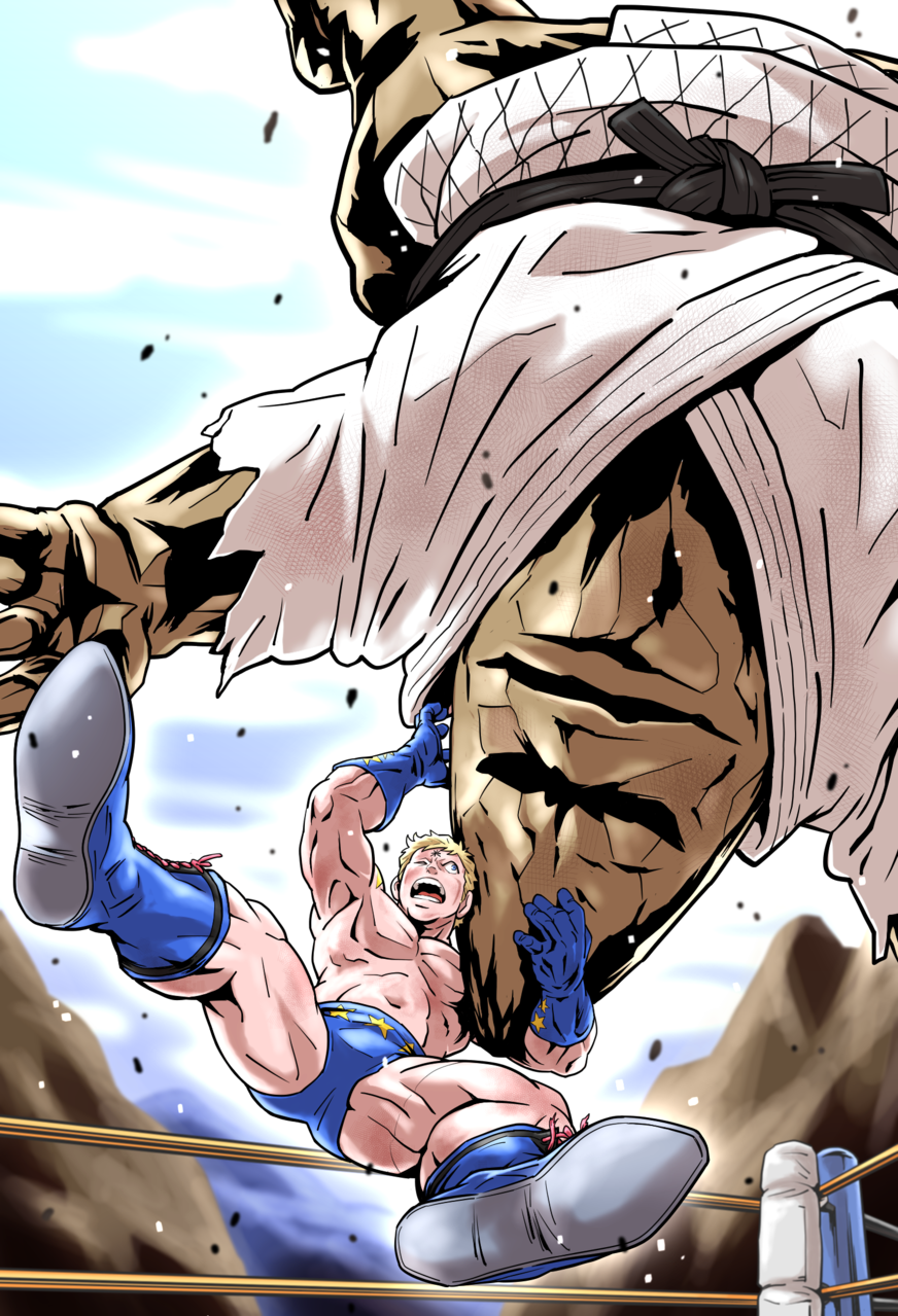 テリーマン「全身全霊ブレーン・バスター」 Illust of neko-jones キン肉マン テリーマン 魔雲天 ブレーンバスター