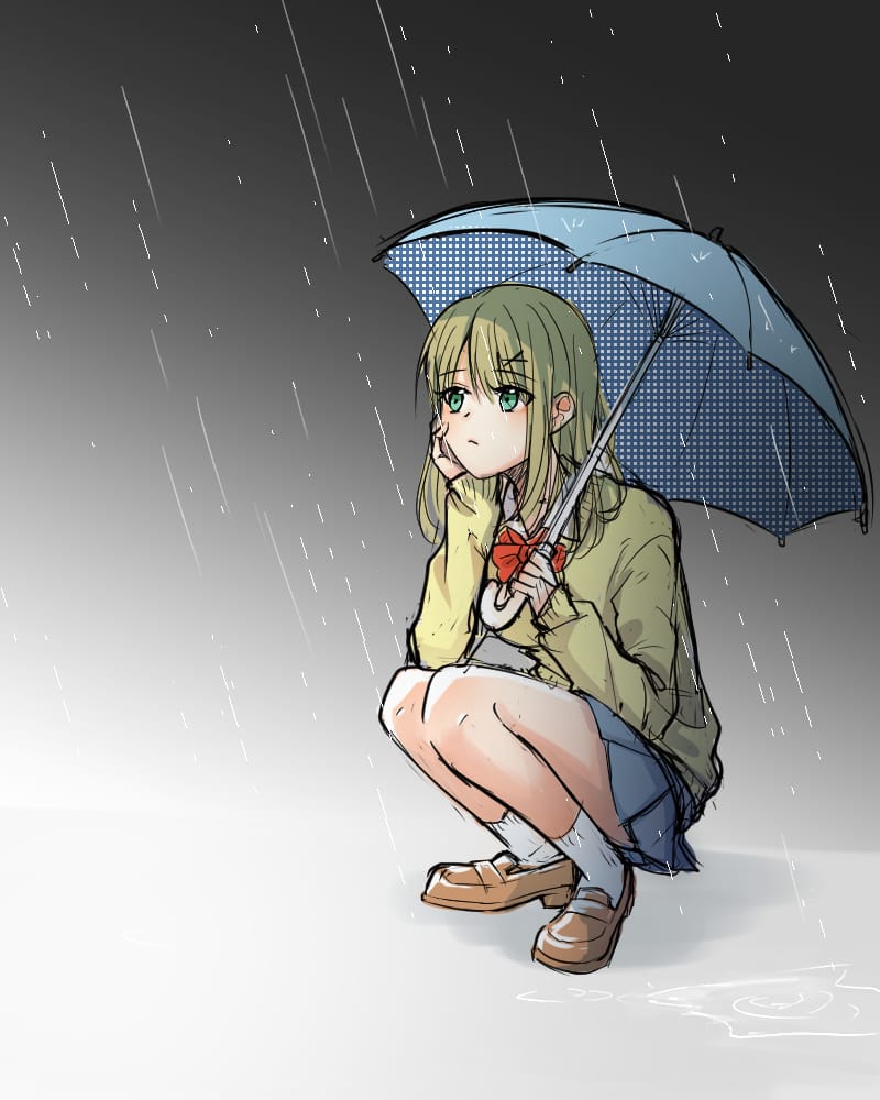 下雨了 Yuki イラスト Art Street アートストリート 下雨了 Yuki イラスト Art Street アートストリート