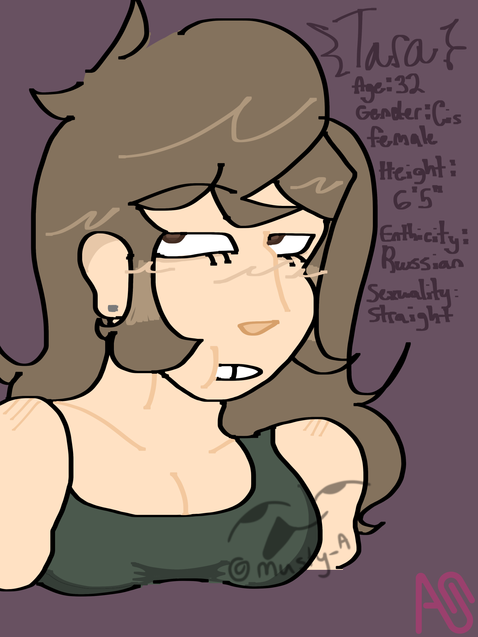 WOAH BUFF AND TALL RUSSIAN LADY OC— (Tara) ʍʊֆȶʏ_ǟʍǟʏǟ ☯︎︎ ...